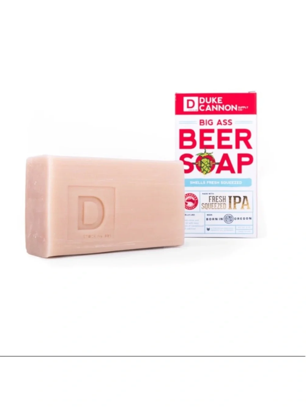 DUKE CANNON BIG BEER SOAP FRESH SQUEEZED IPA 10oz NIB